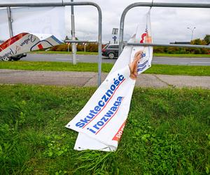 Kto posprząta Rzeszów z plakatów wyborczych? Ile maja na to czasu?