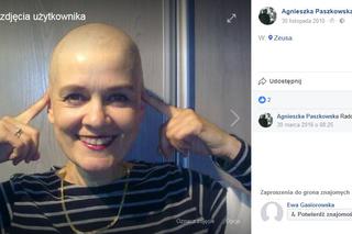 Agnieszka Paszkowska chorowała na raka?
