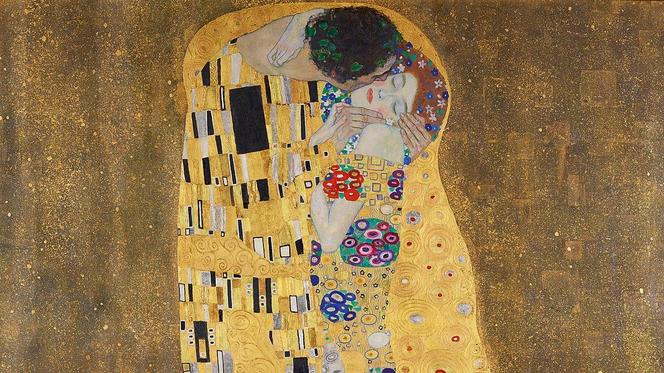  Gustav Klimt, "Pocałunek"