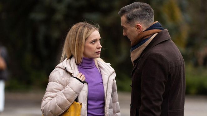 Na dobre i na złe odc. 954. Marcin Molenda (Filip Bobek), Dominika (Paulina Gałązka)
