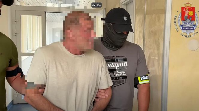 „Słowik” znowu za kratami! Gangster zatrzymany za wymuszenie haraczu w Warszawie