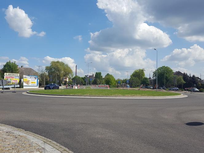 Ostatnie prace na ul. Szybowników w Lesznie