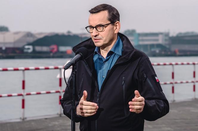 Premier w Gdańsku. Morawiecki sprawdził węgiel