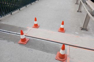 Most Bernardyński w Bydgoszczy jest częściowo zamknięty. Awarii podobno wcześniej nie dało się wykryć