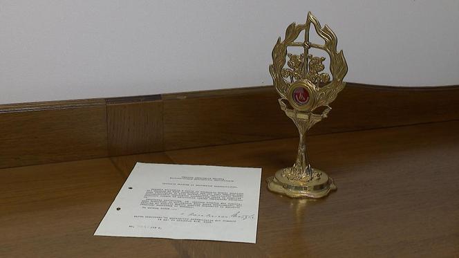 Relikwie św. Jana z Kęt i dokument ich przekazania z podpisem kard. Karola Wojtyły.