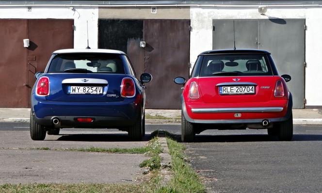 MINI Cooper 2014 r. vs. MINI Cooper 2003 r.