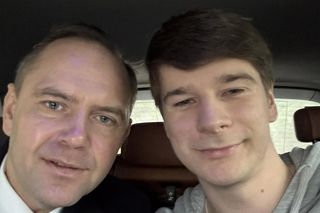 Syn Karola Nawrockiego, Daniel Nawrocki wspiera ojca