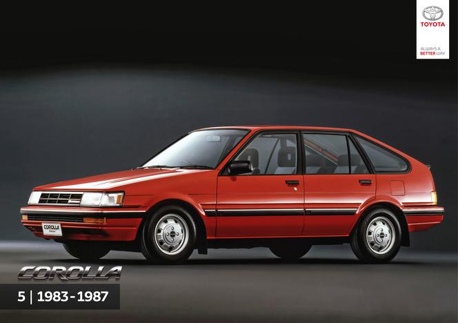 Toyota Corolla - 5 generacja (1983-1987)