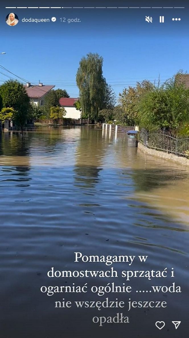 Doda pomaga powodzianom. Niewiarygodne, co zrobiła