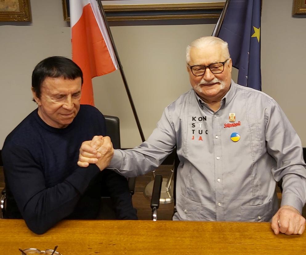 Lech Wałęsa i Anatolij Kaszpirowski