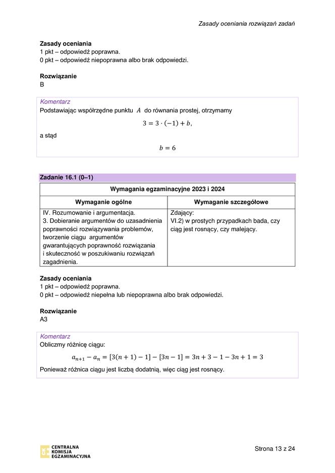 Matura próbna 2023: Matematyka. Oficjalne odpowiedzi CKE