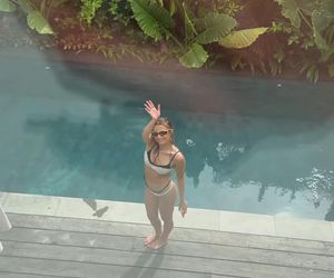 Julia Wieniawa na Bali