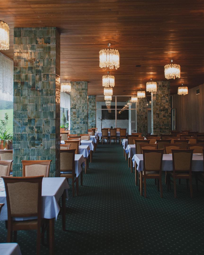 Hotel Tatry, Małe Ciche - zobacz zdjęcia wnętrz perły architektury PRL
