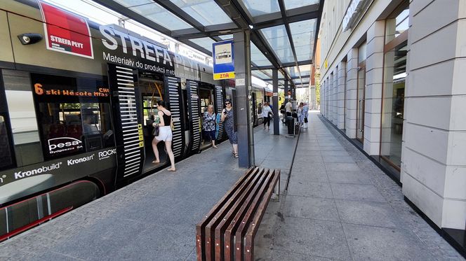 Katowice jak patelnia. Obowiązuje ruch cieniostronny. Nawet gołębie chowają się w cieniu
