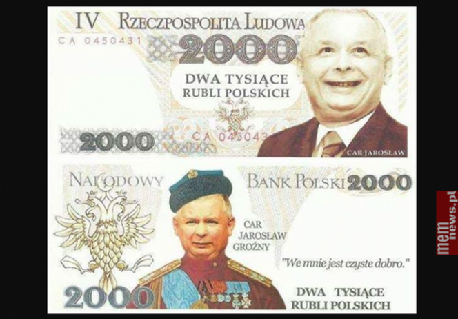 Cały internet żartuje z banknotu z Lechem Kaczyńskim. Jest wysyp memów [ZDJĘCIA] 