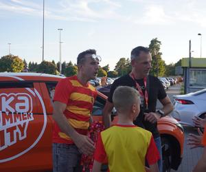 Jagiellonia-Poniewież. Liga Mistrzów i Eska Summer City na Stadionie Miejskim w Białymstoku