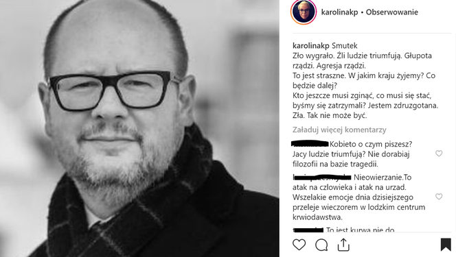Gwiazdy żegnają Pawła Adamowicza