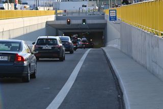 Tunel w Świnoujściu tym razem nie zamknięty... a wyłączony z ruchu