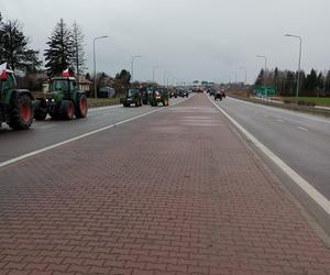 Trwa protest rolników w woj. lubelskim. Blokady są w wielu miejscach w regionie [DUŻO ZDJĘĆ]