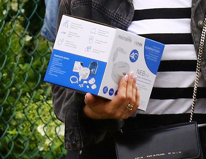 Zakupy Marty Nawrockiej pod okiem ochroniarza