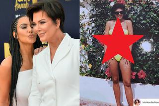 Kim Kardashian pokazała Kris Jenner w bikini tuż po porodzie i ślubne zdjęcia rodziców!