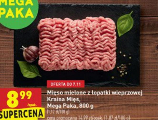 mięso mielone z łopatki Mega Paka