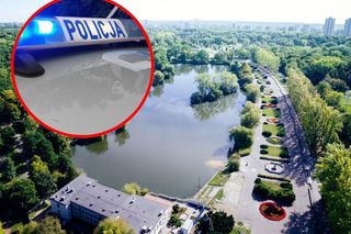 Policjanci wyciągnęli 36-latka z wody w Parku Śląskim