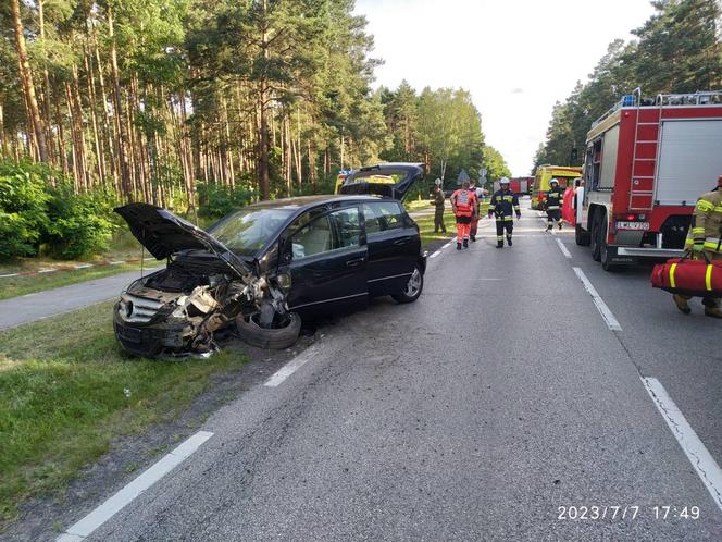 Koszmar pod Włodawą. Roztrzaskali się czołowo. Życie dwóch osób zgasło w jednej chwili