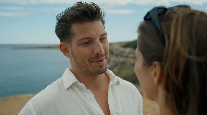 Barwy szczęścia, odcinek 3144. Justin (Jasper Sołtysiewicz), Regina (Kamila Kamińska)