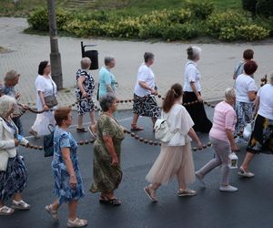 76. rocznica Cudu Lubelskiego. Procesja różańcowa w centrum Lublina
