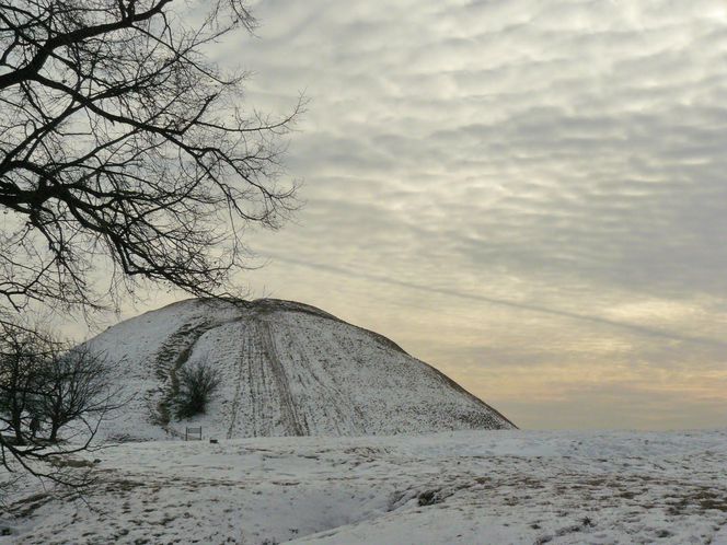 Kopiec Krak zimą
