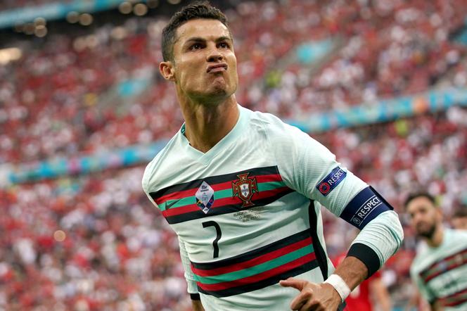 Euro 2021. Mecz Węgry - Portugalia 0:3. Cristiano Ronaldo NAJLEPSZYM STRZELCEM w historii
