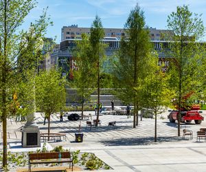 Plac Centralny Warszawa, sierpień 2025