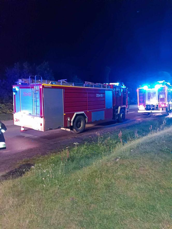 Tragedia pod Częstochową. Strażak-ochotnik zginął w drodze na wezwanie do pożaru 