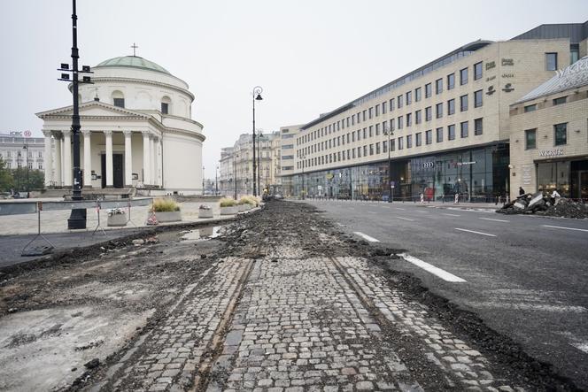 Bruk na pl. Trzech Krzyży