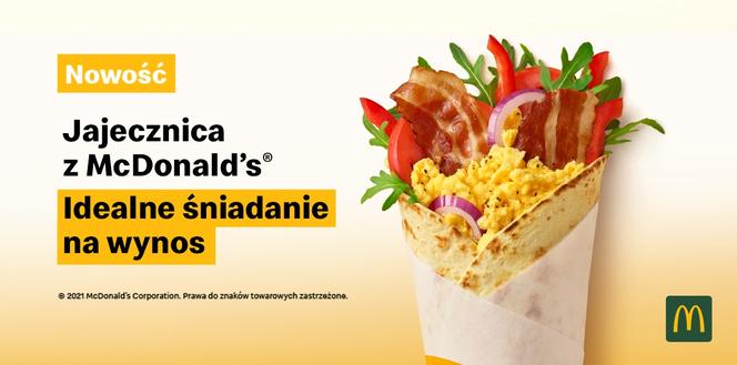 Jajecznica w McDonald’s? Tego się nie spodziewałeś! Jest lekka, pożywna i wygodna do wzięcia na wynos