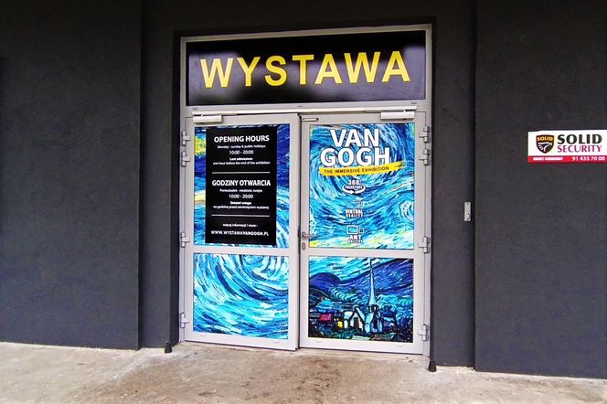 Wystawa "VAN GOGH – The Immersive Exhibition" w Szczecinie