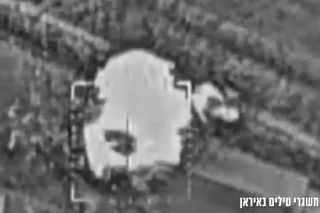 Irańskie wyrzutnie zniszczone 