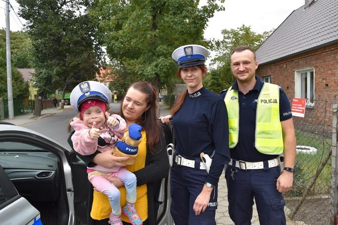 Policjanci odwiedzili Asię