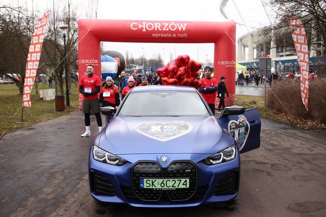 Bieg z Sercem WOŚP w Parku Śląskim. Po raz dziesiąty pobiegli w szczytnym celu