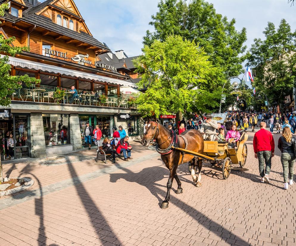 Krupówki/Zakopane/ zdjęcie ilustracyjne