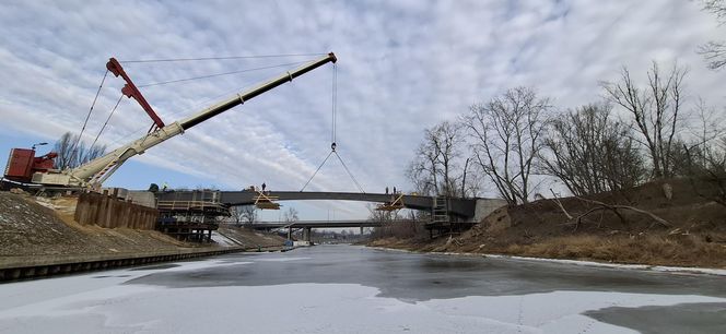 Nowa kładka w Porcie Czerniakowskim