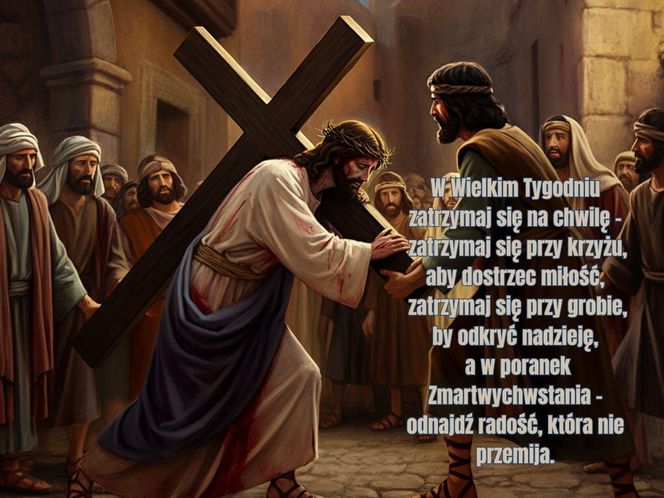 Religijne kartki na Wielki Tydzień