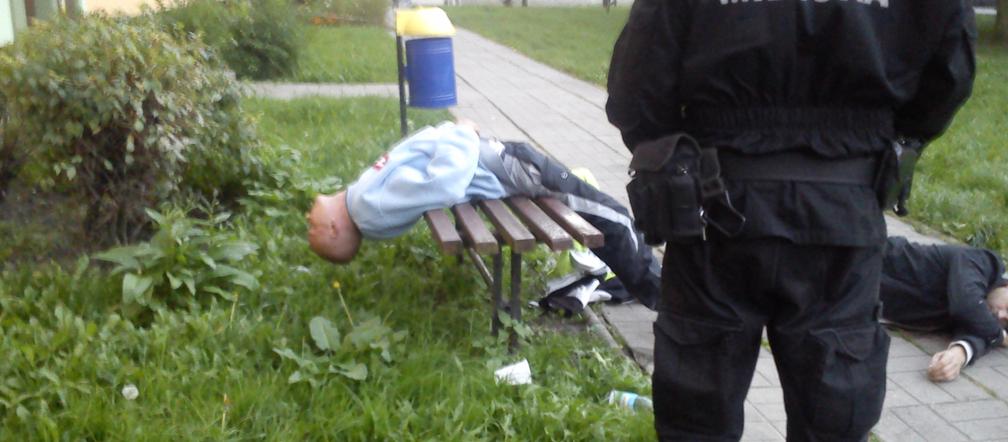 Człowiek guma, półnaga kobieta, wędkarz naturysta -czyli nietypowe interwencje Starży Miejskiej Starachowice