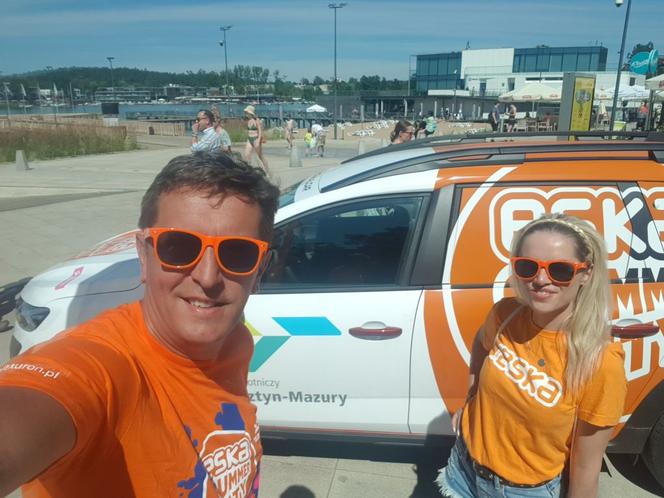 Eska Summer City Olsztyn! Wizyta na plaży CRS Ukiel