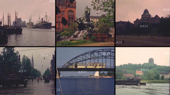 Niezwykła podróż poślubna sprzed lat. Zobacz jak wyglądał Szczecin w 1939 roku! Ten film to prawdziwy unikat! [WIDEO]