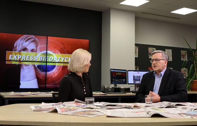 Bronisław Komorowski gościem Expressu Biedrzyckiej