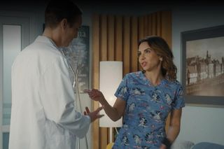 M jak miłość odc. 1884. Aneta (Ilona Janyst), Olek (Maurycy Popiel)