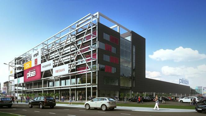 Rozbudowa: centrum handlowe Rzeszów Plaza, zostanie i połączenie z hipermarketem E.Leclerc
