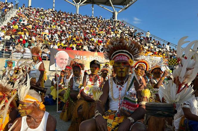 Papież podczas niedzielnej Mszy św. w Port Moresby, stolicy Papui-Nowej Gwinei